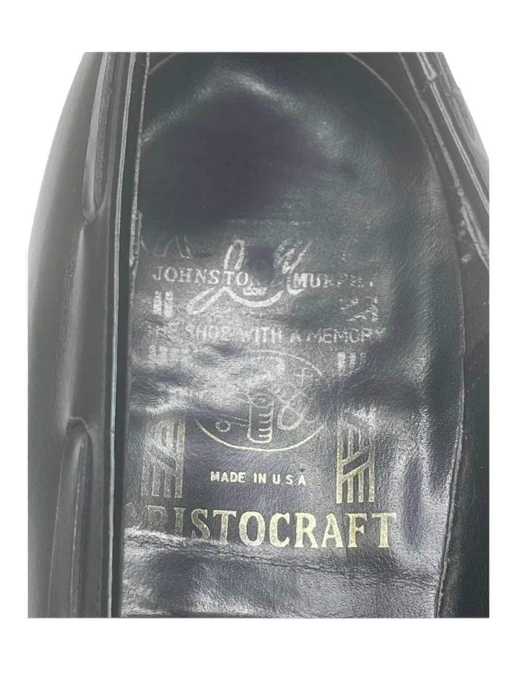 Johnston & Murphy 𖤐 Aristocraft Hartley Tassel Dress Shoes 𖤐 Black Leather 11